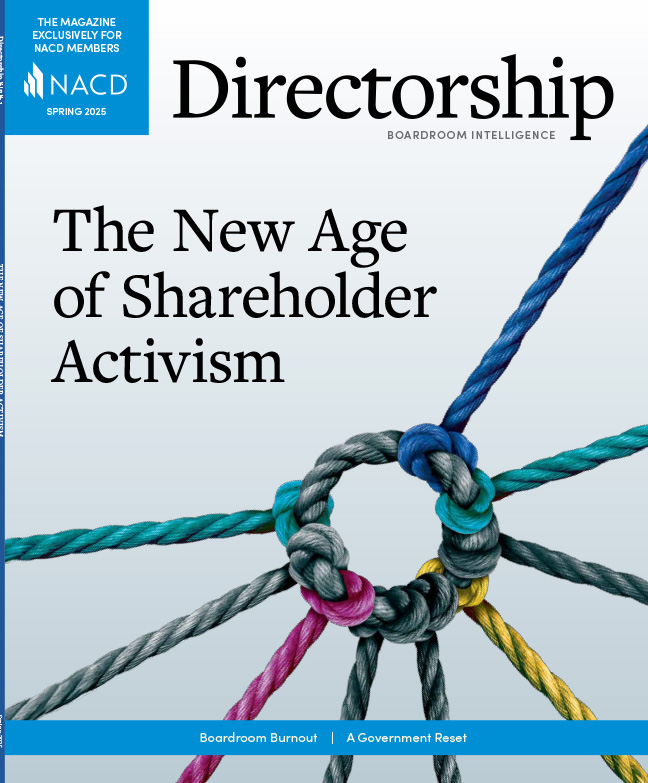 Directorship Magazine Cover