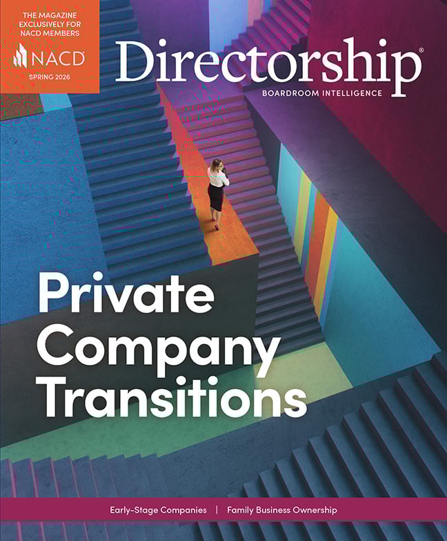 Directorship Magazine Cover