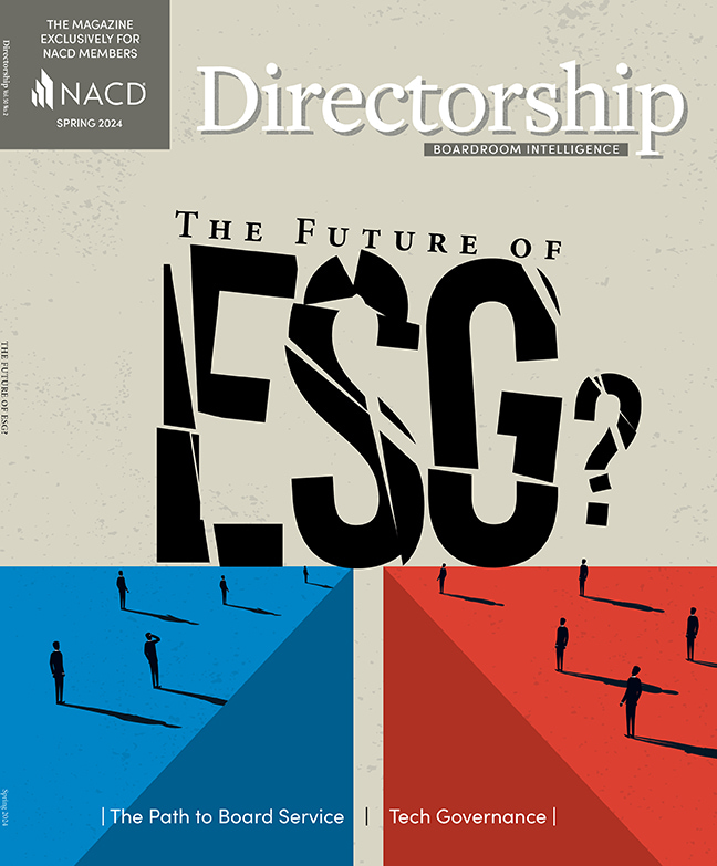 Directorship Magazine Cover