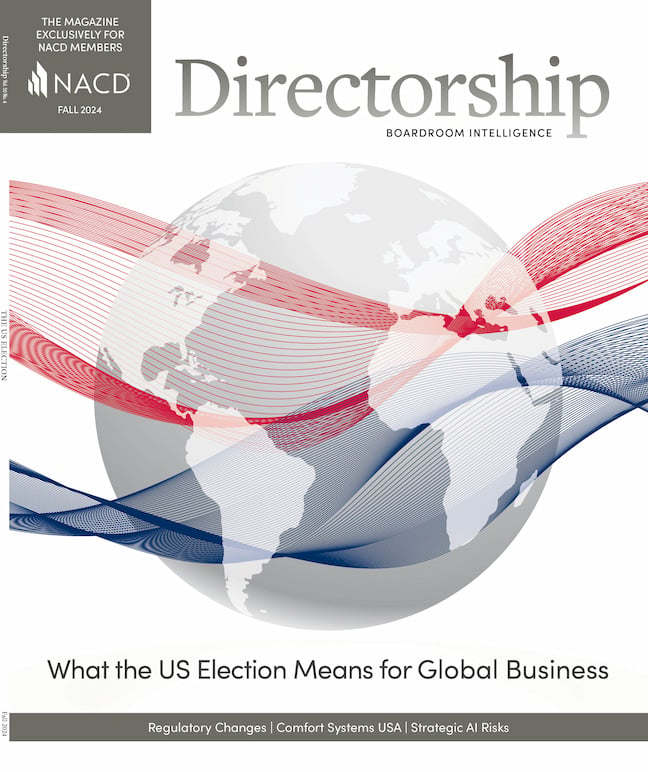 Directorship Magazine Cover